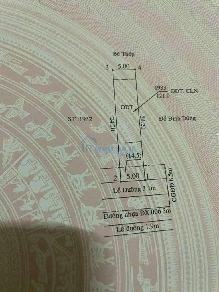 Mặt Tiền Kinh Doanh Dx 06 Phú Mỹ - Tdm,Bd.