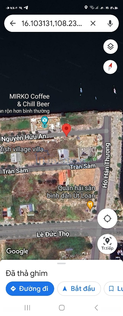 Đất Đường Nguyễn Hữu An , Quận Sơn Trà , Tp Đà Nẵng