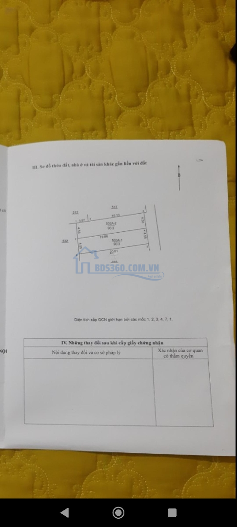 Mảnh Đất Vang Trong Làng Đâu Tư Cân Bán Gấp 90M Măt Tiên Rông Ô Tô Qya Nhà Chỉ Vơi 3,6 Tỷ