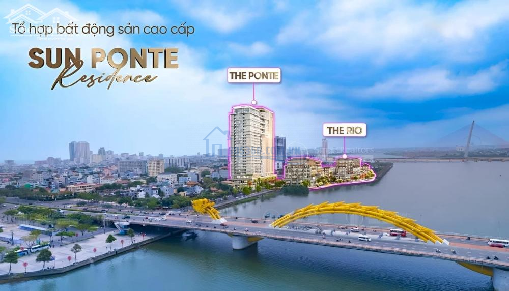 Căn hộ Sun Ponte view sông Hàn, giá 3.1 tỉ/ căn 1PN, có hỗ trợ bank