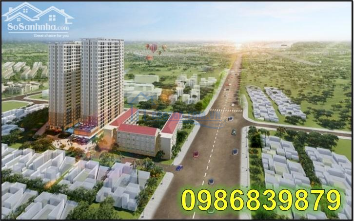 ⭐Chính chủ bán CHCC vị trí đẹp dự án Bcons Green View, QL1K, P.Đông Hòa, Dĩ An; 1,6tỷ; 0986839879