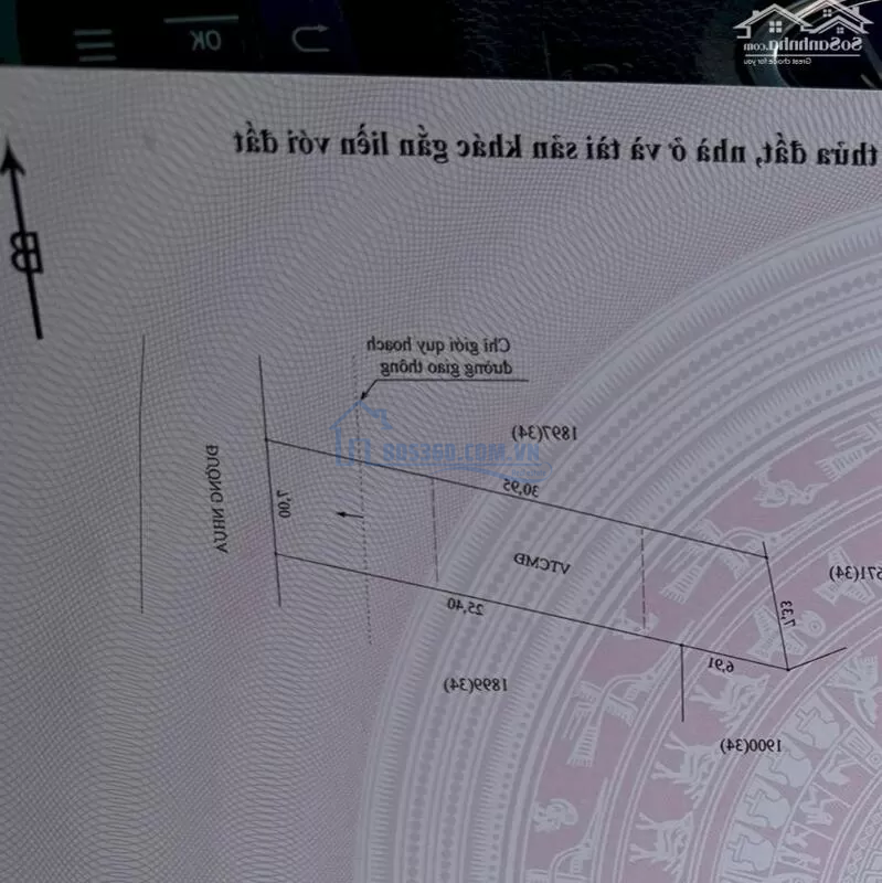 Hàng ngộp quá ngộp bán nhanh trong vòng 5 ngày, hơn 800m2 có18m mặt tiền tỉnh lộ 997, sẵn 240 thổ cư, đã tách sẵn 3 sổ, ngay cạnh kcn đất đỏ, đối diện chợ xã pl