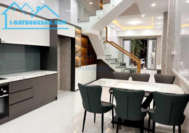 62m² - 4 lầu - Nhà Thơm Sơn - Sổ Nở Hậu - Sau Căn Mặt Tiền - Đường Số 1 - Gò Vấp - 6,63 tỷ