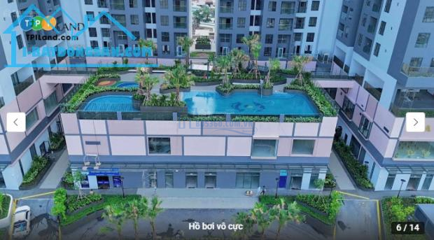 Bán căn hộ 1PN+, HT PEARL Bình Dương, Chính chủ 100%, 61m2, view Đông nam (hồ đá)