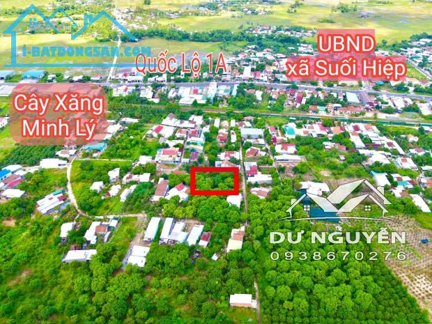 Bán đất Suối Hiệp gần Ủy ban xã rộng rãi giá rẻ làm nhà vườn