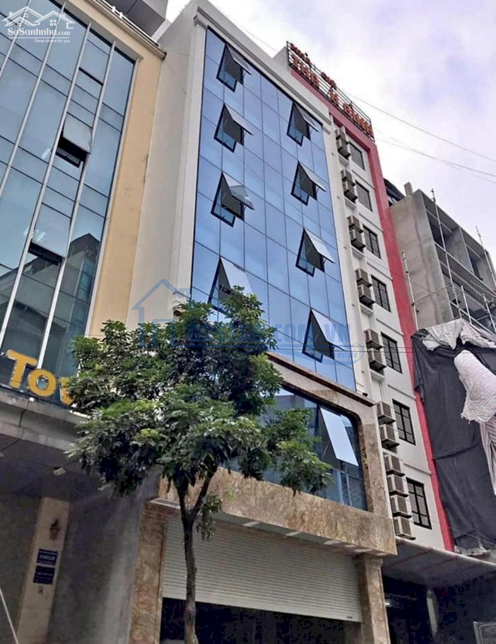 BUILDING KHUẤT DUY TIẾN,100M2 X 9 TẦNG,MT 8M,VỈA HÈ,Ô TÔ DỪNG ĐỖ, 56 TỶ