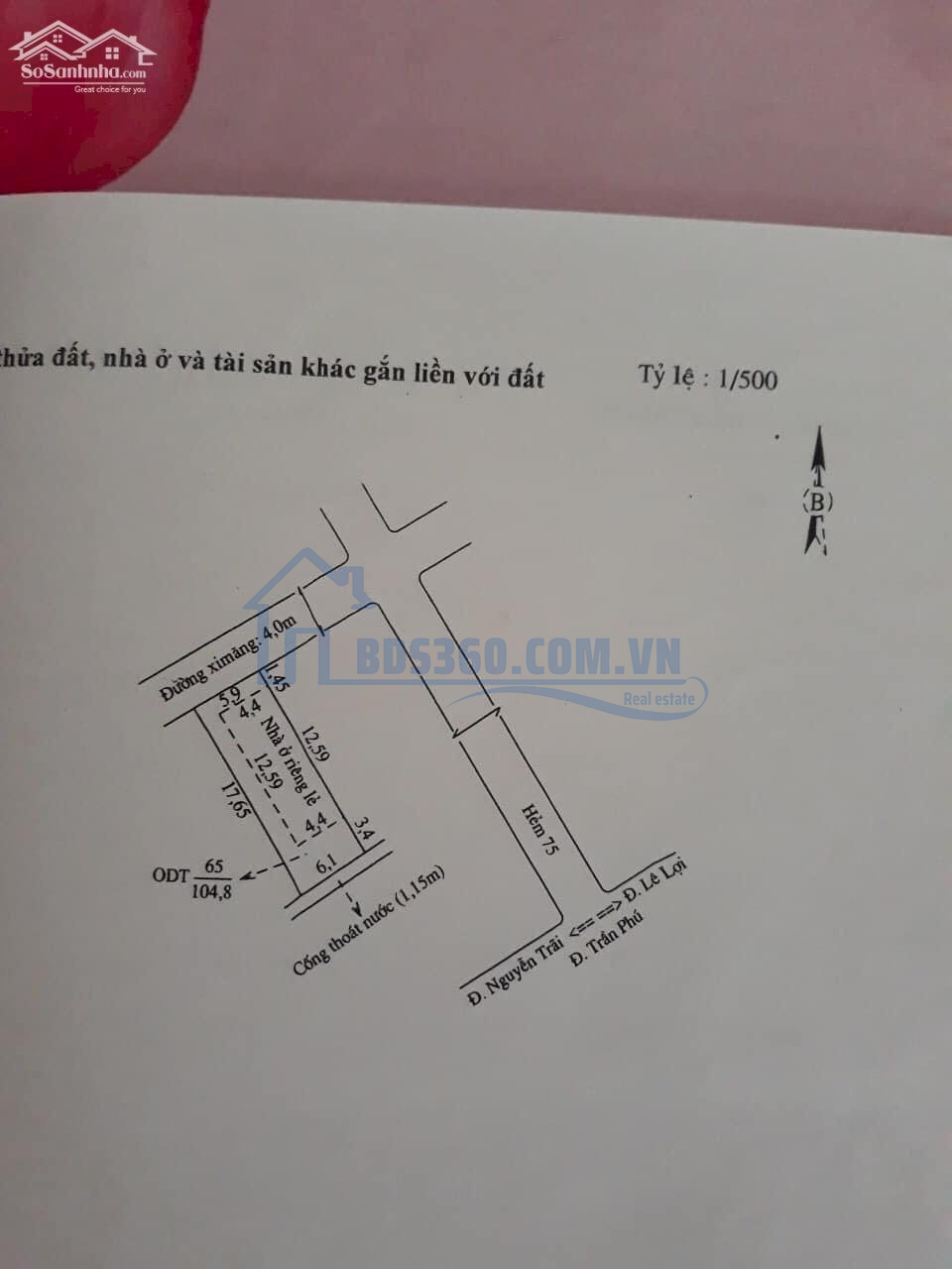 BÁN NHÀ CẤP 4 cũ - SIÊU HIẾM - VỊ TRÍ TUYỆT ĐẸP - Trung tâm đường Trần Phú