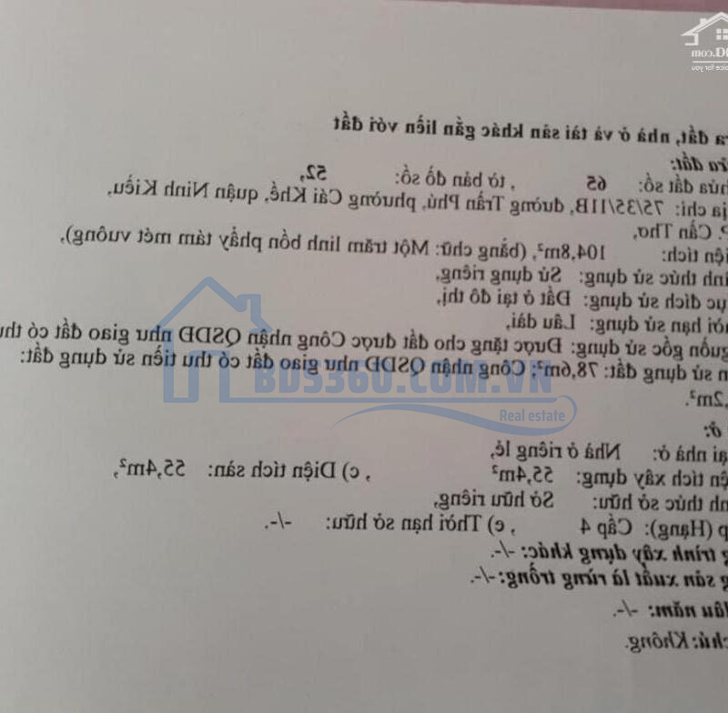 BÁN NHÀ CẤP 4 cũ - SIÊU HIẾM - VỊ TRÍ TUYỆT ĐẸP - Trung tâm đường Trần Phú