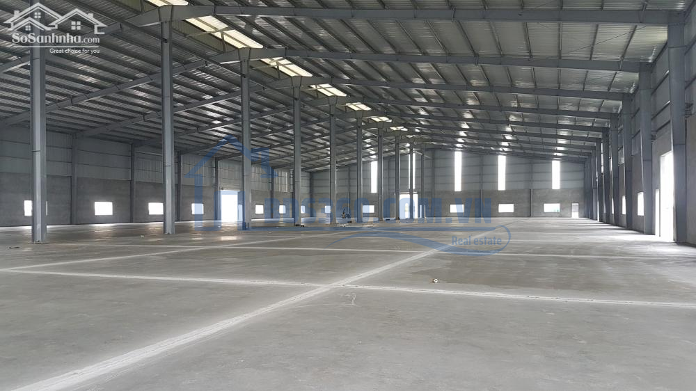 Cho Thuê Kho Xưởng Tdt: 3.000M2, Xd: 2.000M2, Sân:1.000M2, Pccc Vách Tường, Quốc Lộ1A, Long An