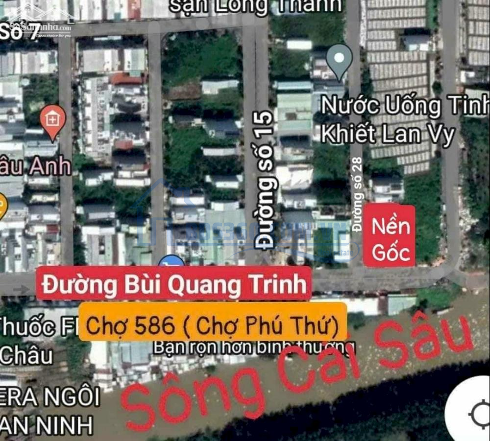 BÁN CẶP NỀN GỐC 2 MẶT TIỀN ĐƯỜNG BÙI QUANG TRINH ( Lộ giới 34m) - KHU DÂN CƯ 586