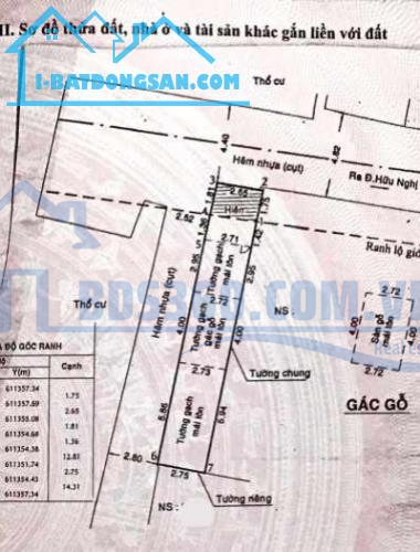 TIN THẬT:Nhà 2 tầng,hẻm xe hơi,không QH, hẻm 7m Hữu Nghị,Bình Thọ,Thủ Đức