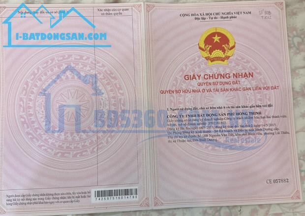 Bán Đất Sổ Riêng 106m2 ngay Chợ Thành Nam P.An Phú, Thuận An