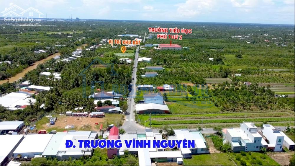 Gần 5 công đất mặt tiền 64m đường Nguyễn Văn Quy Giá 6,8tr/m .