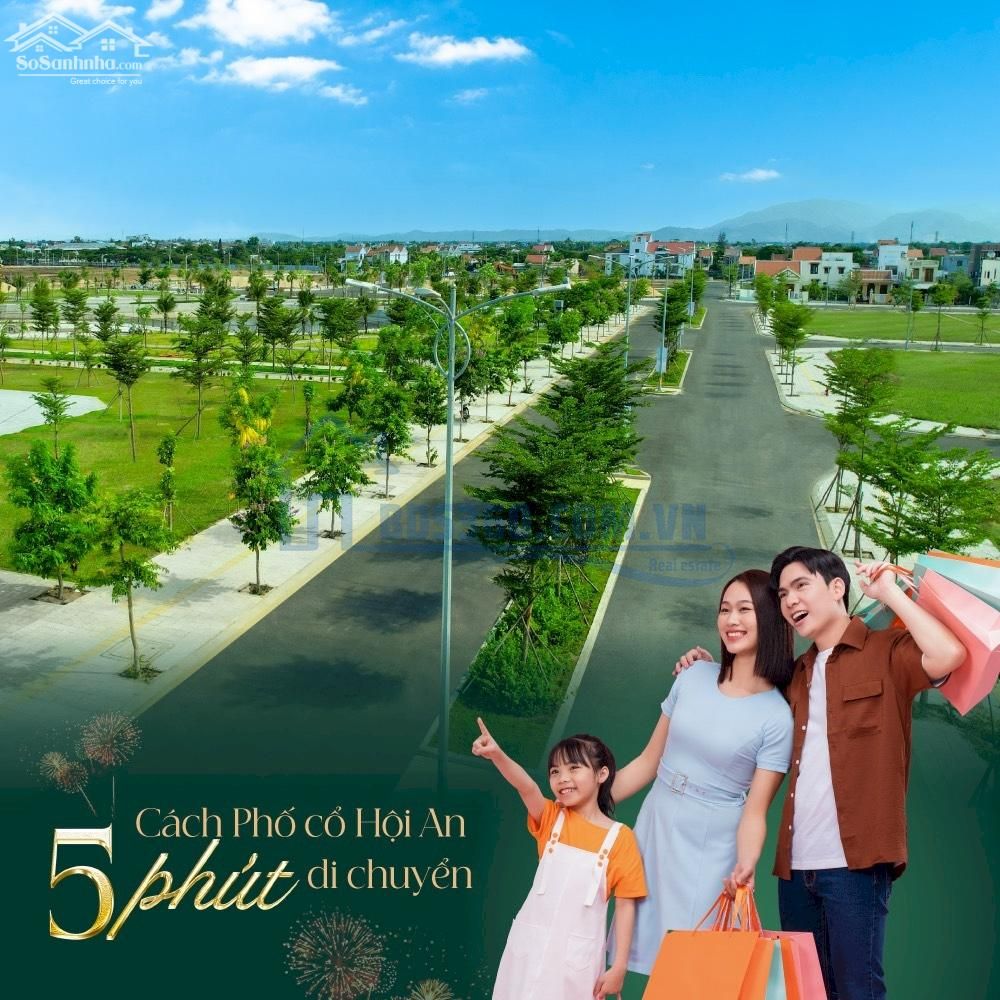 1,5tỷ có ngay đất nền biệt thự, villa 176m2 ngay trung tâm phố cổ, dự án đất Villa cuối cùng Hội An