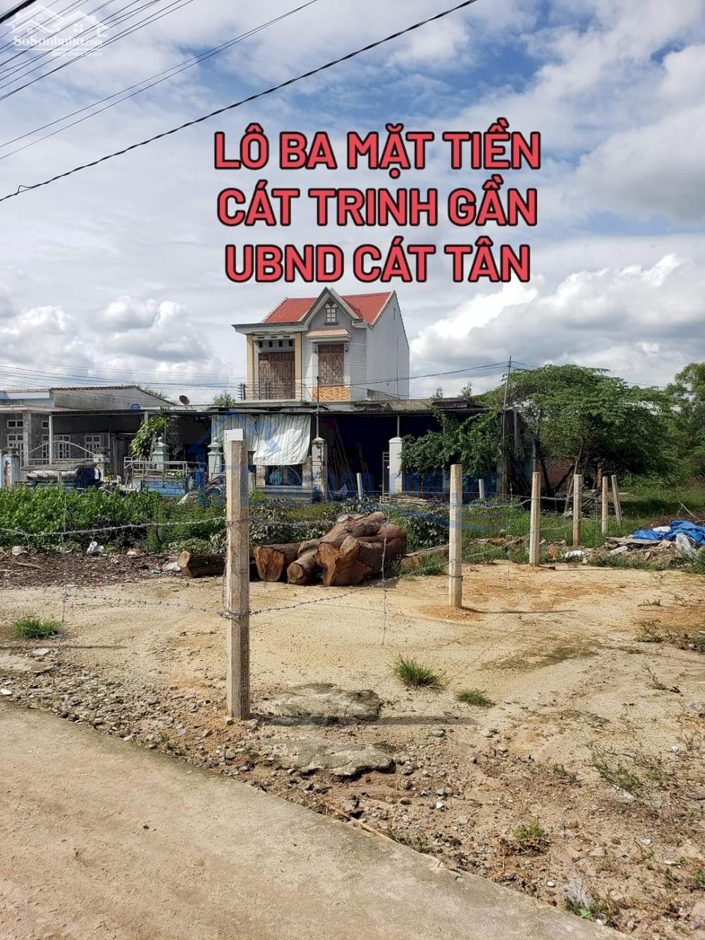 Bán Đất Cát Trinh Phù Cát 3 Mặt Tiền