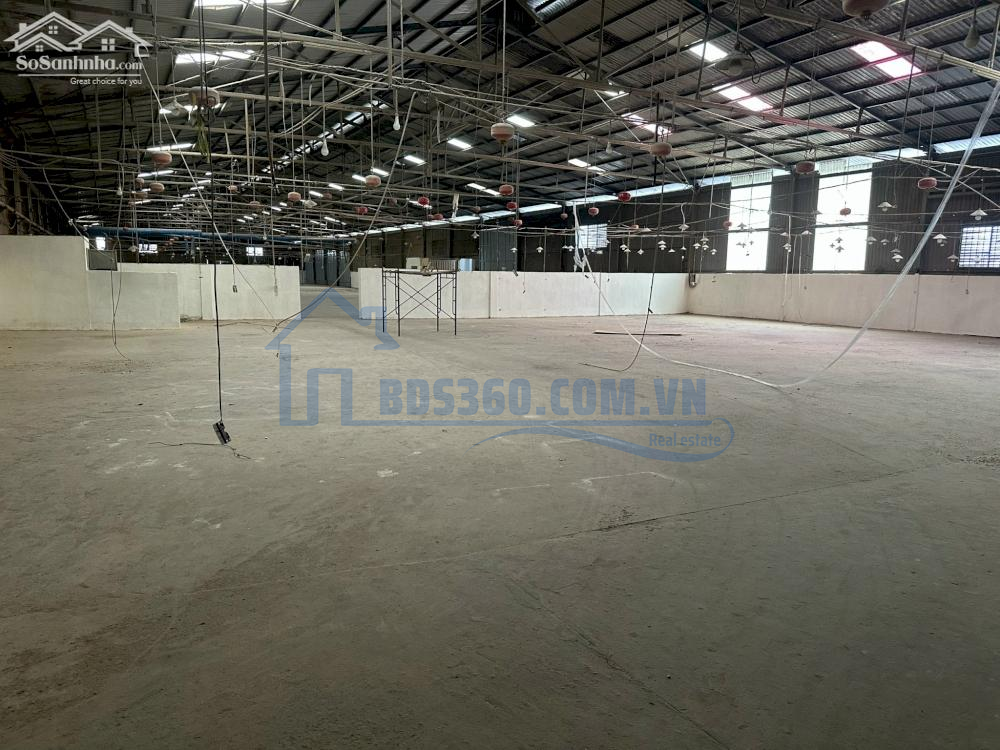 Cho thuê xưởng 3000m2 (TDT 4000m2) Biên Hòa giáp Dĩ An