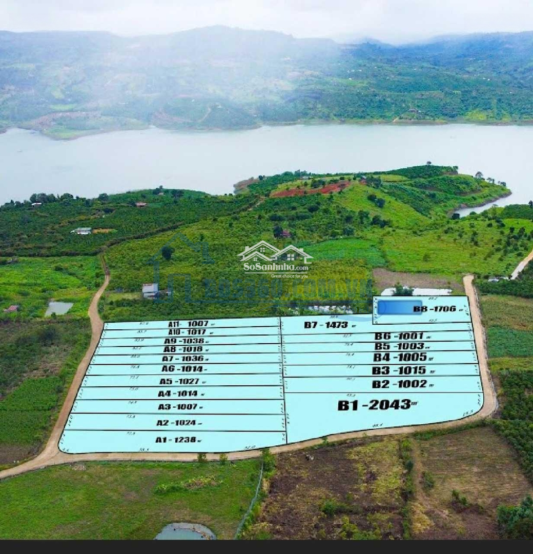 Bán Đất View Sông Đồng Nai Mát Mẻ Diện Tích 1000M2 Sẵn 100M2 Tc Đường Bêtông Tới Đất Đèn Điện Đầyđủ