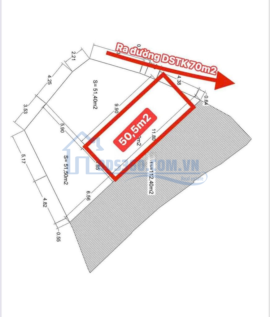 1Ty 750 Triệuieu Còn Bớt - Bán Gấp Lô Đất 51M² Kiệt 2M5 Dũng Sỹ Thanh Khê