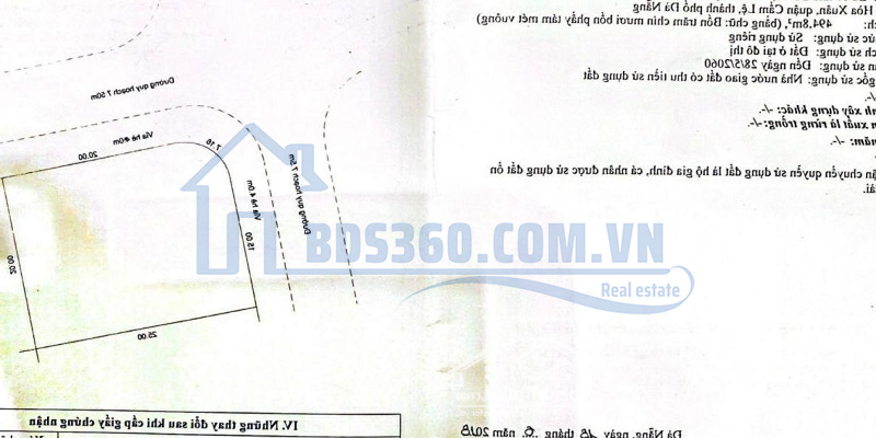 Quỹ Đất Hiếm Hoi Hơn 1000M Lê Minh Trung - Nguyễn Quang Chung Giá 4Xtr/M2 44X25=1094.8M 0905696122