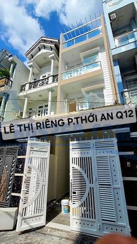 🏰🏰 LÊ THỊ RIÊNG Q12  4TẦNG  ÔTÔ NGỦ TRONG NHÀ