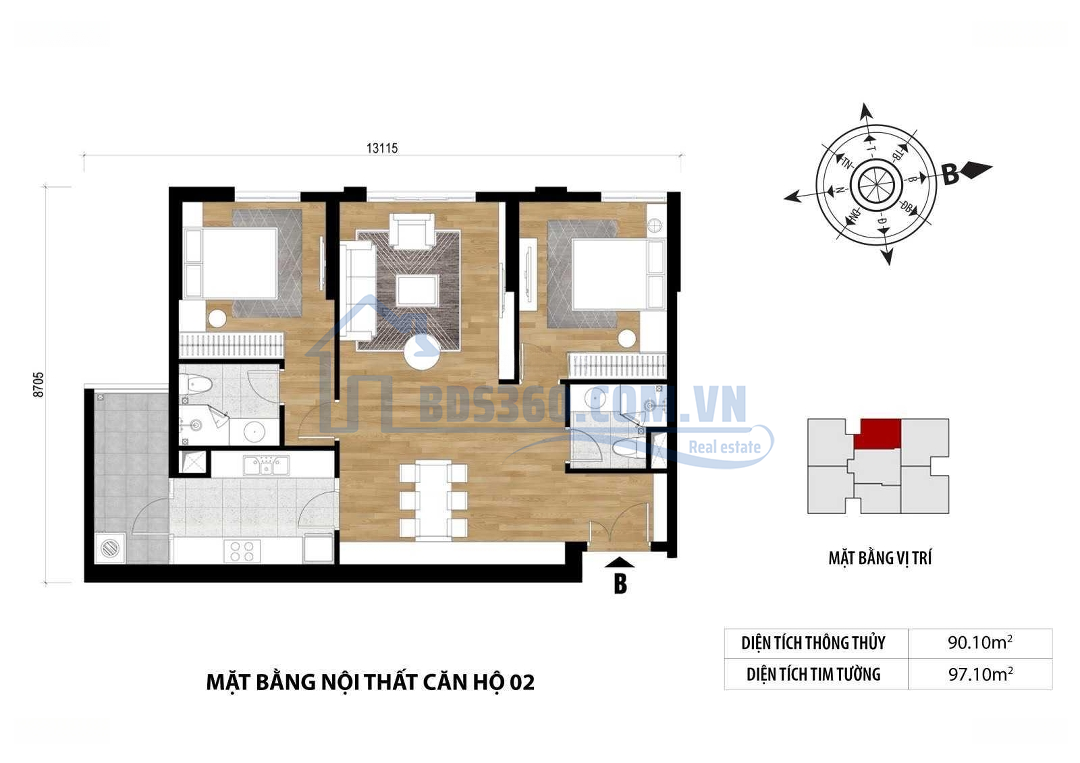 Bán Gấp Căn Hộ 2 Phòng Ngủ Cc Paragon Nhận Nhà Ở Ngay