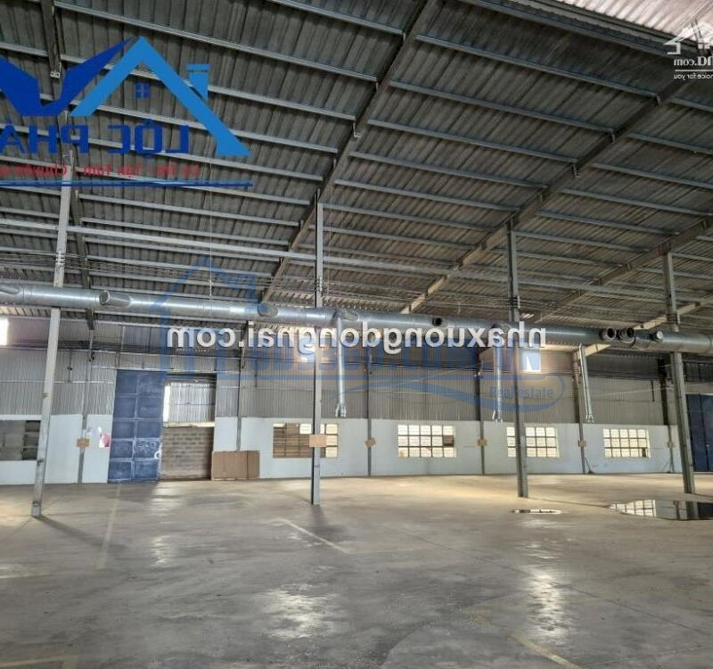 Cho thuê nhà xưởng phường Phước Tân 3000m2 giá chỉ 100 triệu/tháng