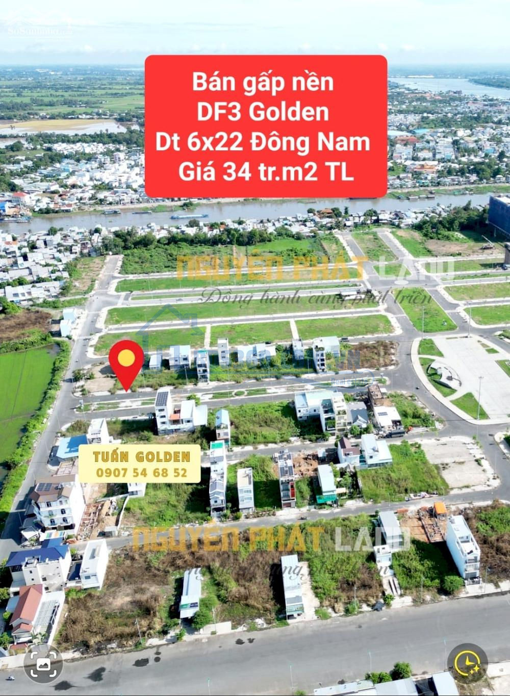 Bán nền Golden City An Giang - Giá chỉ 34tr/m2