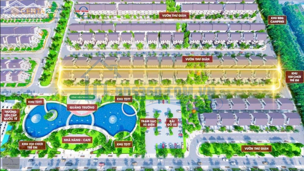 Giá gốc CĐT chỉ 18 căn Shop Villas Lake View Centa Riverside - Biệt thự Song Lập view hồ đẳng cấp