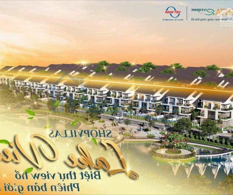 Giá gốc CĐT chỉ 18 căn Shop Villas Lake View Centa Riverside - Biệt thự Song Lập view hồ đẳng cấp