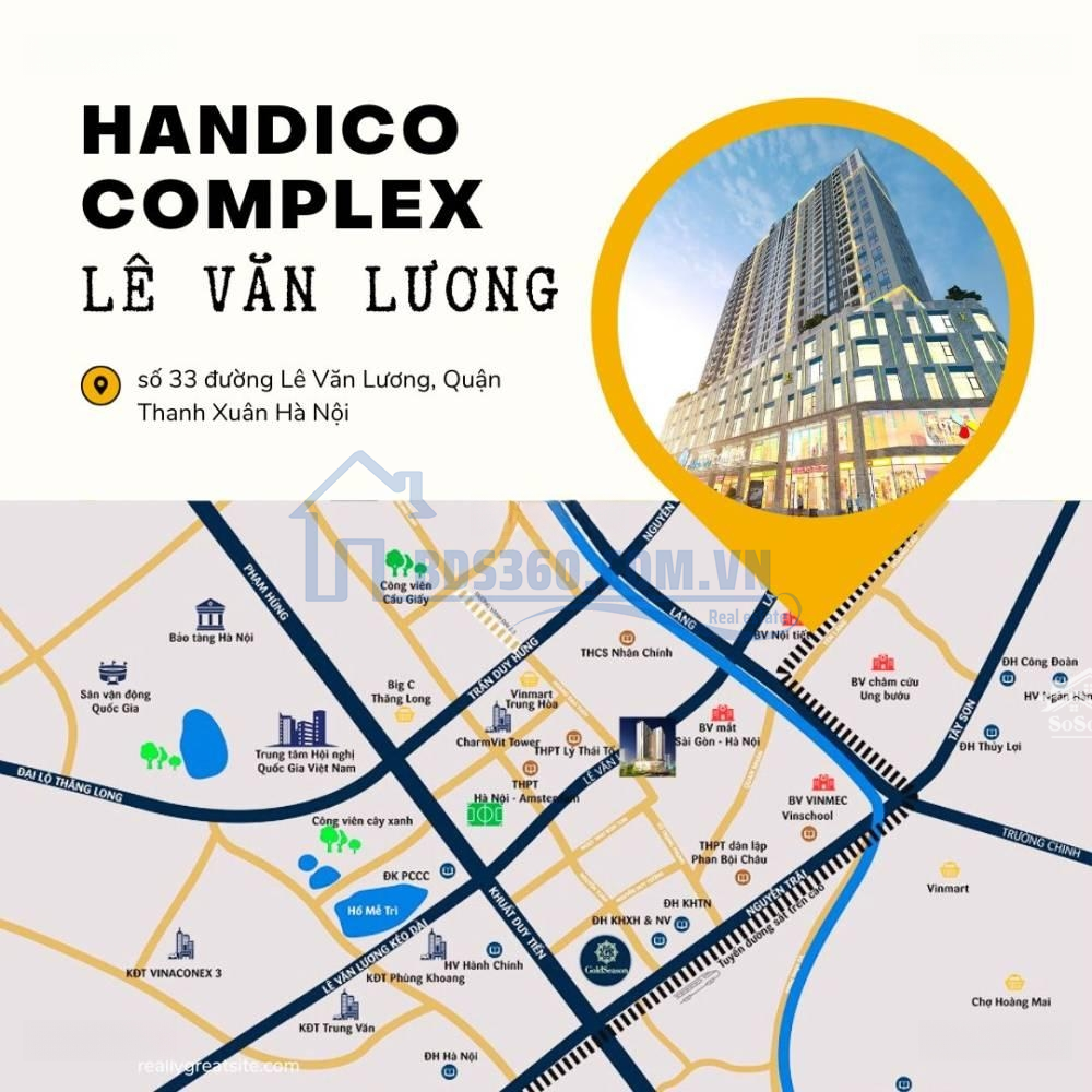 Bán Shophouse Thương Mại Tầng 1 Handico Lê Văn Lương 597M Hoặc 1.100M