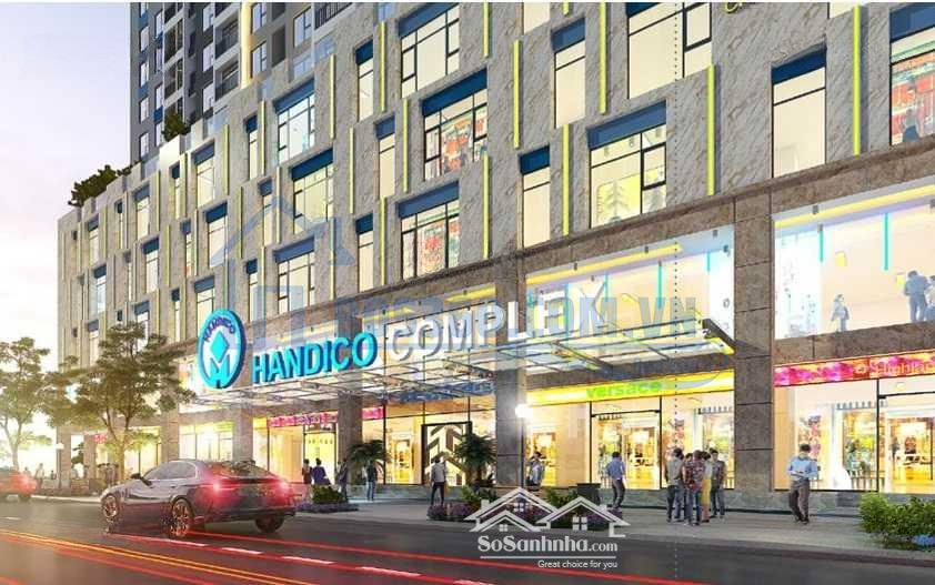 Bán Shophouse Thương Mại Tầng 1 Handico Lê Văn Lương 597M Hoặc 1.100M