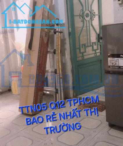 Bán Đất tặng Nhà 71m2 có 3,85 tỷ Tân Thới Nhất Quận 12 TPHCM