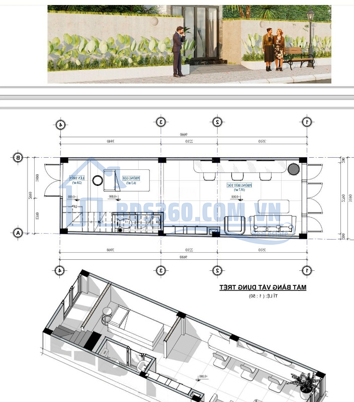 Cho Thuê Nhà Mới 100% Mặt Tiền Cmt8 Đối Diện Cv Lê Thị Riêng, 40 Tr/Th. 2 Mặt Tiền, Vỉa Hè Lớn