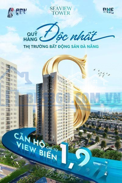 Căn Hộ Seaview Tower Đà Nẵng View Biển Trọn Đời, Giá Full 1Tỷ2 Nhận Nhà Ngay