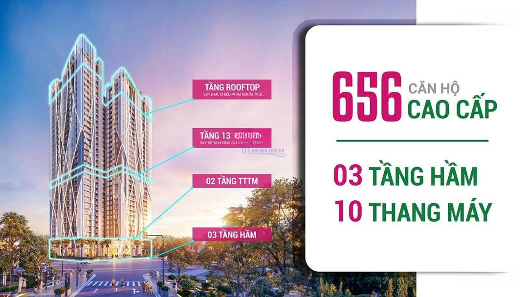 Bán Chung Cư Cao Cấp The Fibonan Giá 4X/M2, Hỗ Trợ Bank, Qt 80 Triệu