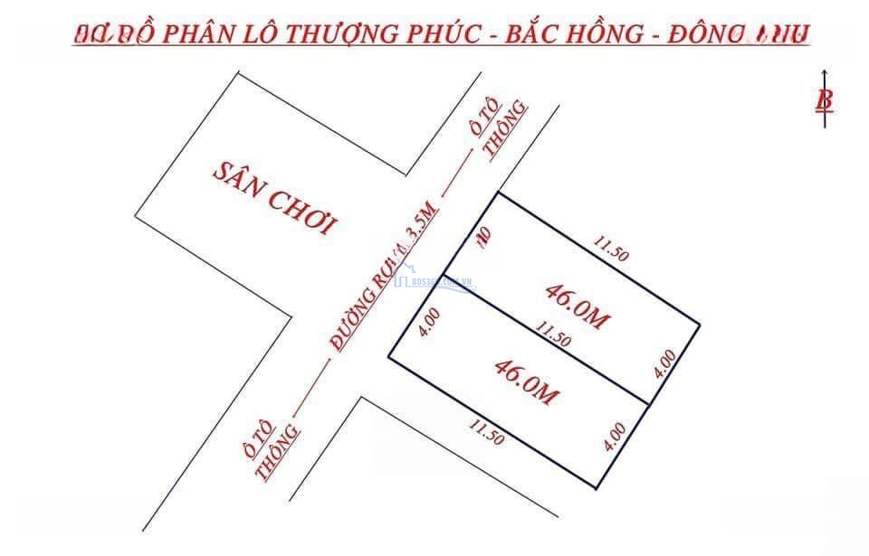 Bán Lô Góc 46M2 Đất Thượng Phúc Bắc Hồng Đông Anh, Giá Đầu Tư : 0987144918