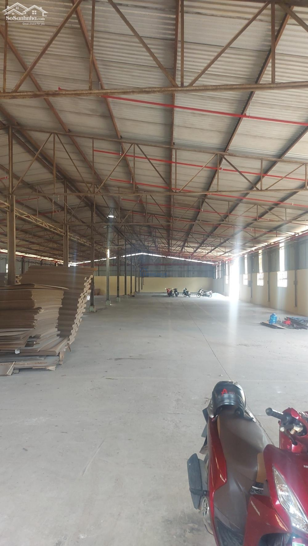 Cho thuê kho xưởng 1200m2 pháp lý đầy đủ Phường Thuận Giao, TP Thuận An, Bình Dương