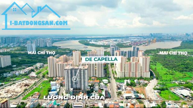 Cho thuê căn 3 phòng ngủ/102m tại De Capella Q2, Full nội thất cao cấp, nhận nhà ngay