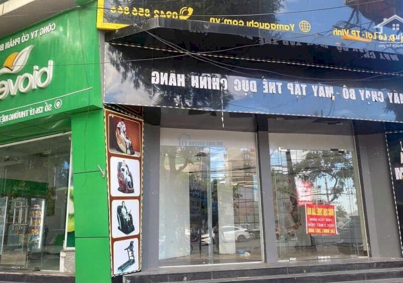 CHO THUÊ MẶT BẰNG KINH DOANH TẠI PHƯỜNG LÊ LỢI, THÀNH PHỐ VINH