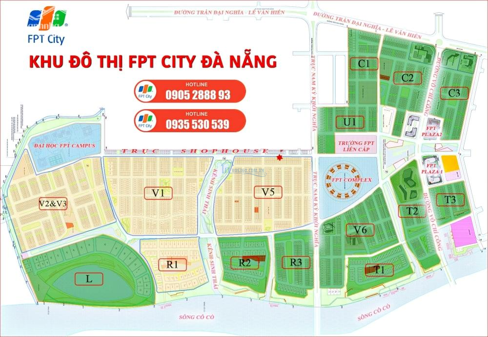 Bảng giá Đất nền FPT City Đà Nẵng tháng 9/2024 cập nhật mới nhất