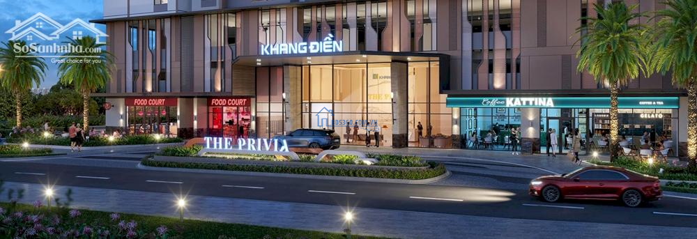 SHOP HOUSE THE PRIVIA KINH DOANH MUA TỪ CĐT KHANG ĐIỀN GIÁ TỪ 6 TỶ ĐẾN 8 TỶ