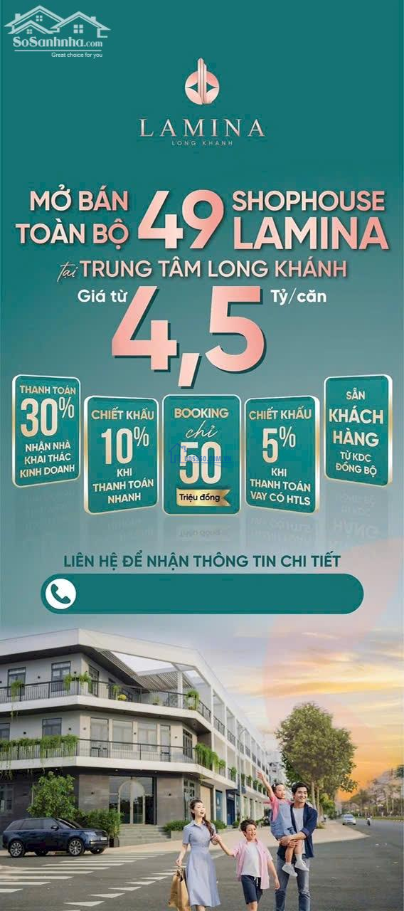 KHU NHÀ PHỐ MẶT TIỀN TẠI THÀNH PHỐ LONG KHÁNH