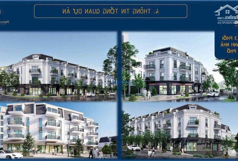 BÁN SHOPHOUSE LÔ GÓC 153M2 – PANACEA HILL MỘC CHÂU