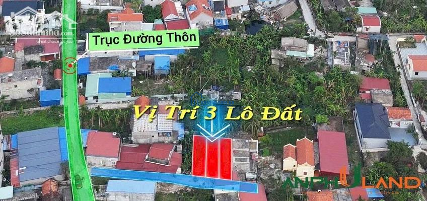 Mở bán 3 lô F0 tiềm năng tại trung tâm phường Hoa Động, Thủy Nguyên, Hải Phòng