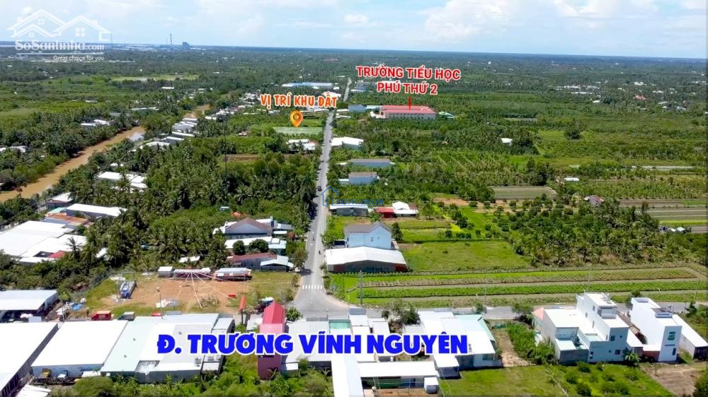 Gần 5 công đất mặt tiền 64m đường Nguyễn Văn Quy Giá 6,2tr/m