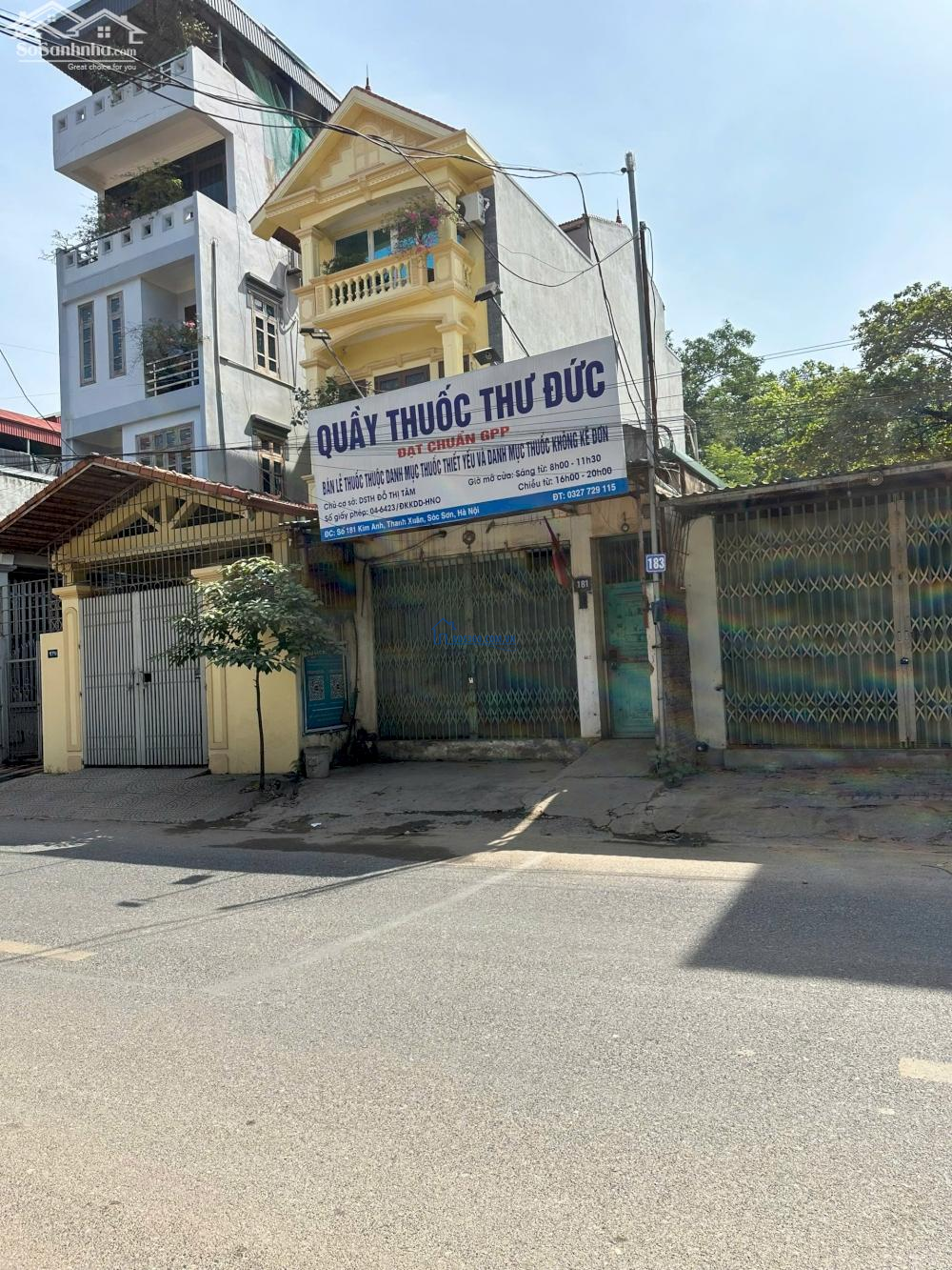 Chính chủ gửi bán hoa hậu kinh doanh siêu đỉnh 113,1m phố Kim Anh , Sóc Sơn, Hà Nội. Diện tích 113,1m , MT: 4,5m
