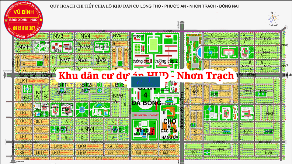 Mua bán, nhận ký gửi đất nền dự án XDHN, HUD, Ecosun, Thành Hưng Nhơn Trạch, Đồng Nai