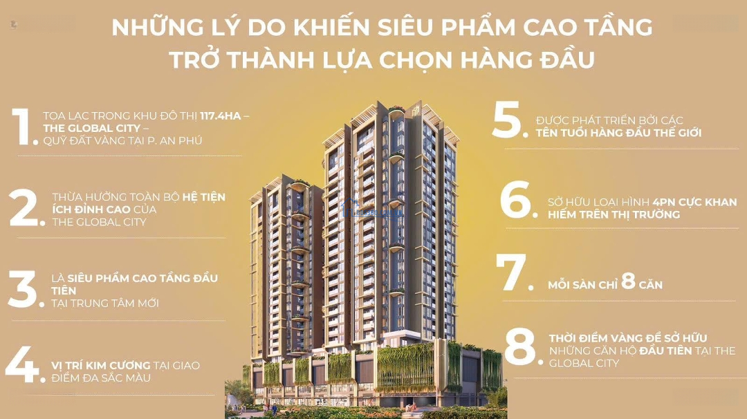 Chính Thức Nhận Booking Căn Hộ Global City - Masteri Grand View