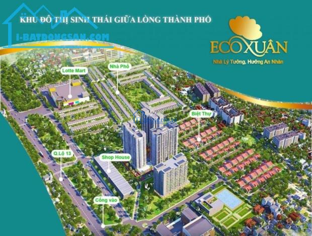 Bán nhà phố 2 mặt tiền, Eco Xuân Lái Thiêu, 3 tầng (5x20) hoàn công, nội thất cao cấp