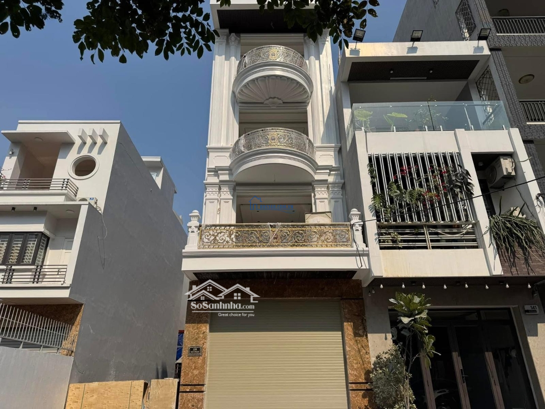 Nhà Đẹp Xây Mới Độc Lập Có Thang Máy Khu Phân Lô Cao Cấp Ngay Hoàng Huy Mall 90M2* 5 Tầng